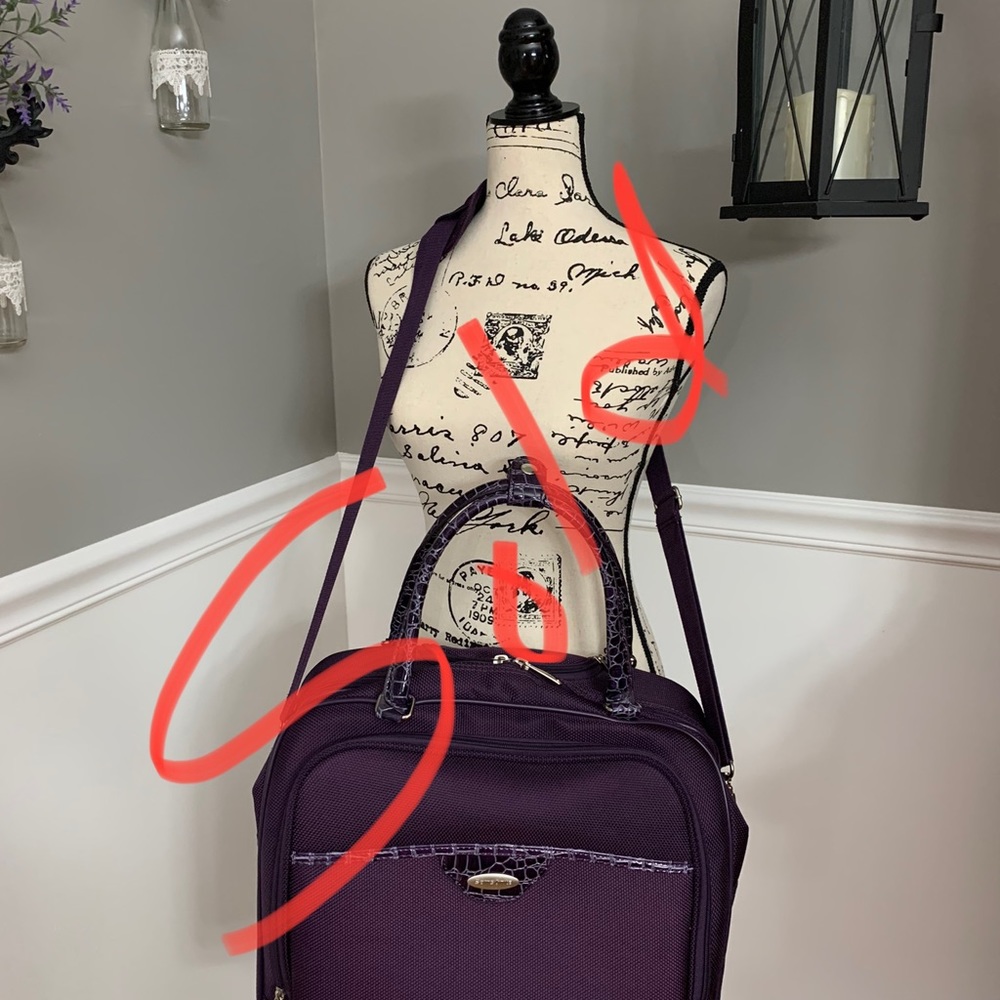 PURPLE! Samsonite Mobile Luggage